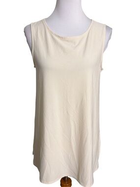 Wynne Layers Everyday Scoop Neck Tank Top - Cream